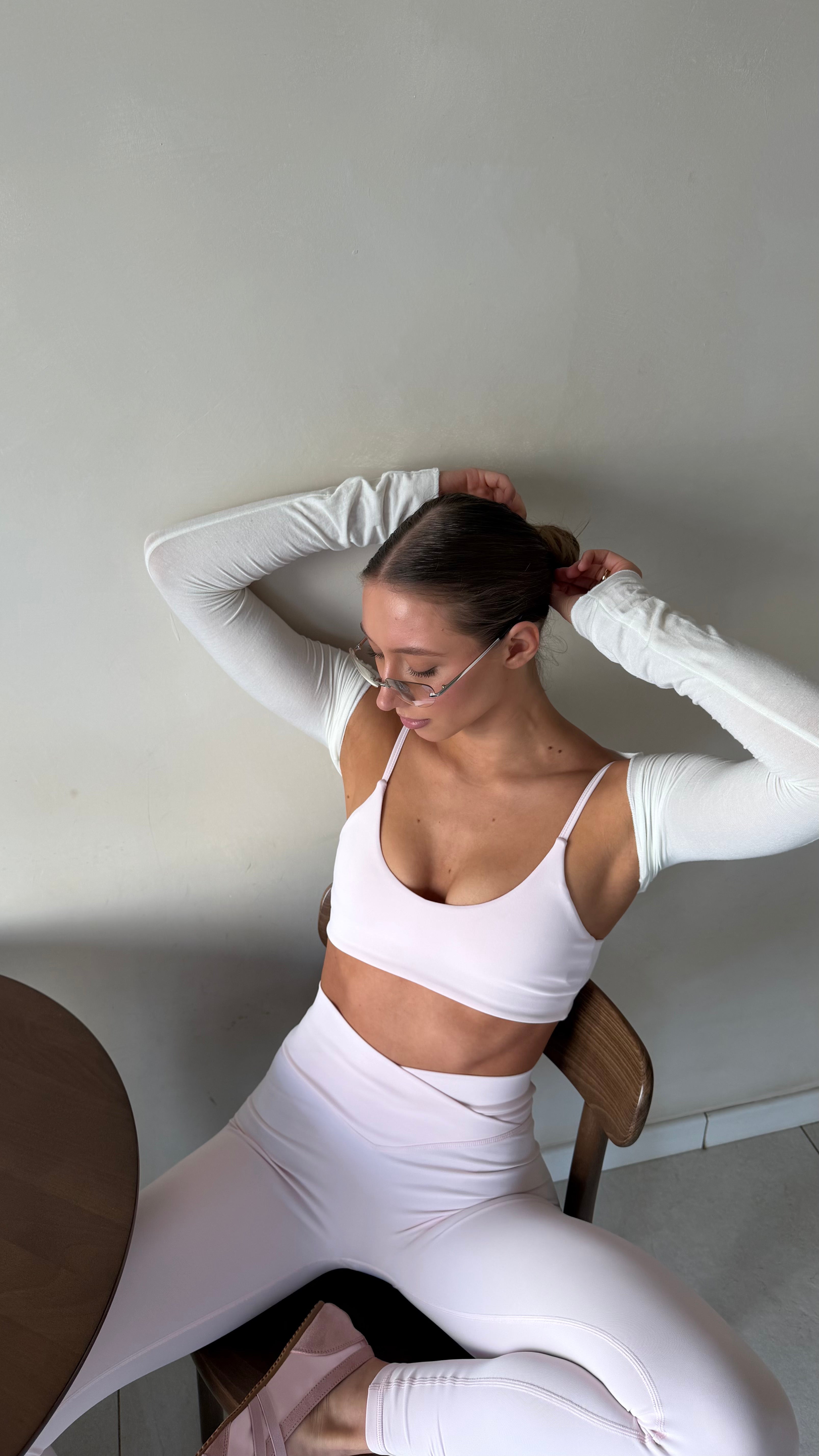 Top marble pink