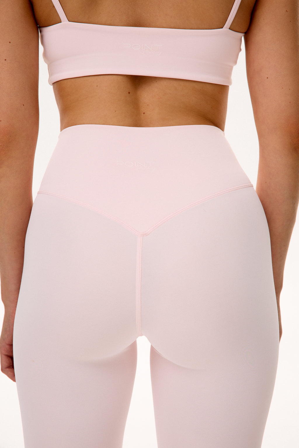 Leggings V-Waist marble pink